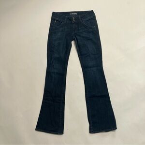 HUDSON low rise flare jeans